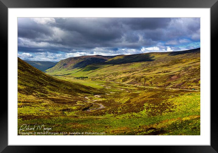 Cairngorms National Park Framed Mounted Print by Richard Morgan