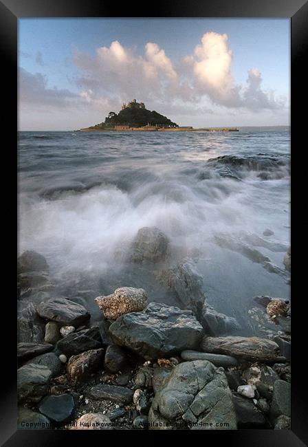 St Michaels Mount Framed Print by R K Photography