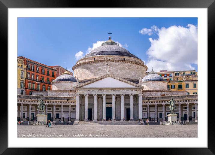 Majestic San Francesco di Paola Framed Mounted Print by RJW Images