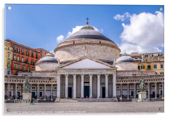 Majestic San Francesco di Paola Acrylic by RJW Images
