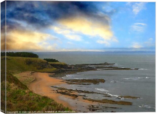 north sea Canvas Print by dale rys (LP)