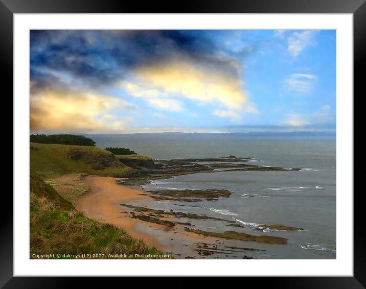 north sea Framed Mounted Print by dale rys (LP)