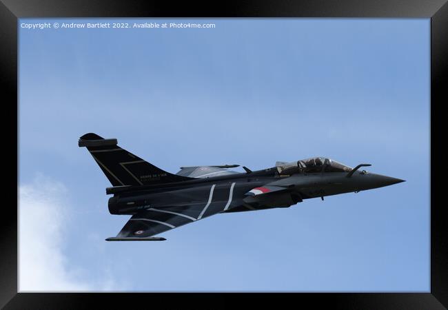 FAF Rafale Framed Print by Andrew Bartlett