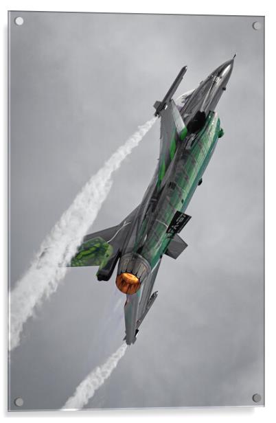 Belgian F-16 Dream Viper Acrylic by J Biggadike