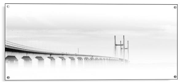  Misty 7 bridge Acrylic by paul holt