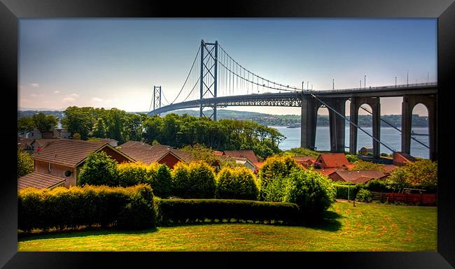 The Bridge from North Queensferry Framed Print by Tom Gomez