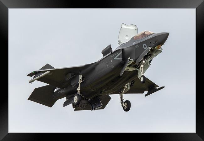 F-35B Lightning II ZM156 Framed Print by J Biggadike