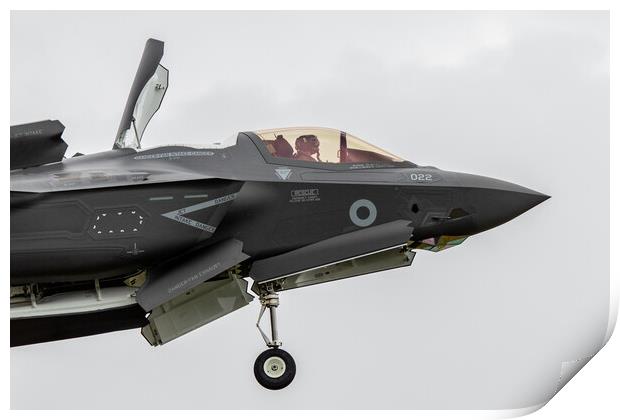 F-35B Lightning II ZM156 Print by J Biggadike