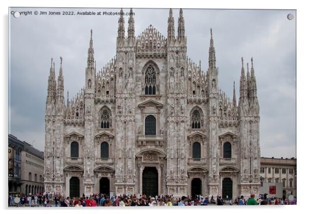 Duomo di Milano Acrylic by Jim Jones