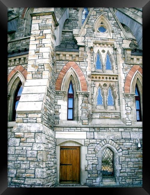 Parliamentary Library  Framed Print by Stephanie Moore