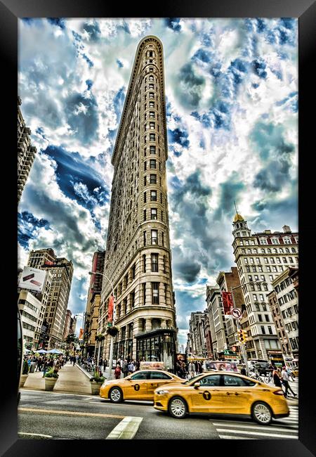 Flatiron Building Framed Print by Valerie Paterson