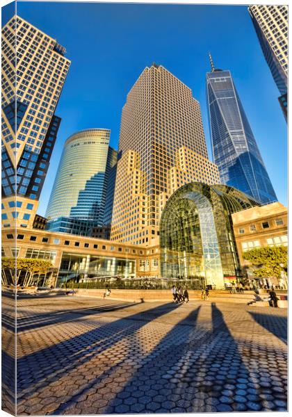 Brookfield Place New York Canvas Print by Valerie Paterson
