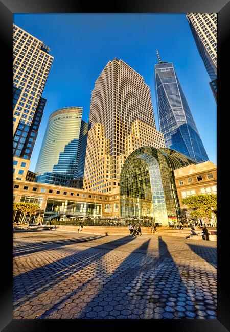 Brookfield Place New York Framed Print by Valerie Paterson