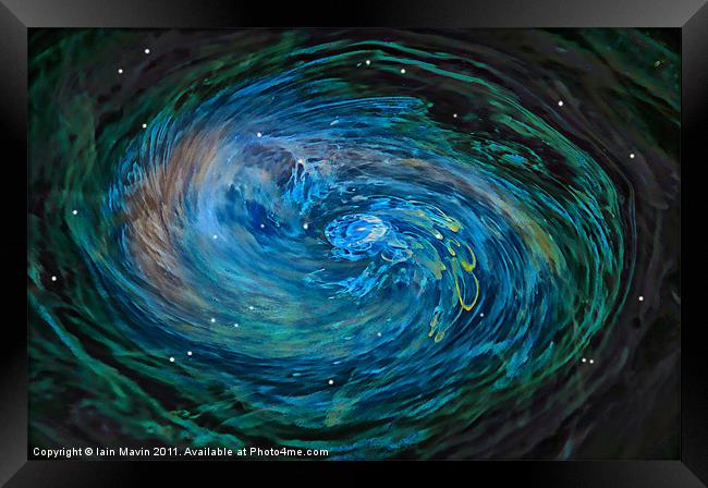 IPM 4775 - Star clouds in the Basin Galaxy Framed Print by Iain Mavin
