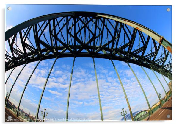 Tyne Bridge, Newcastle upon Tyne, England, UK Acrylic by Geraint Tellem ARPS