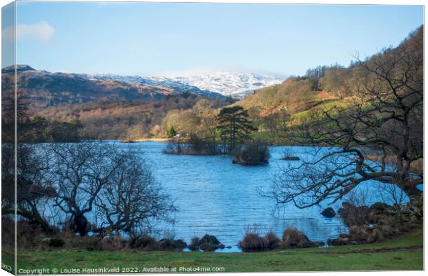 Rydal Water, Lake District National Park Canvas Print by Louise Heusinkveld