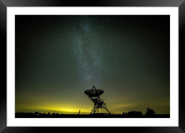 Milky way Framed Mounted Print by Tom Sharpe