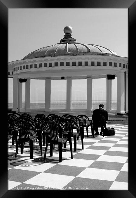 Scarborough Spa Front Row Seat Framed Print by Craig Yates