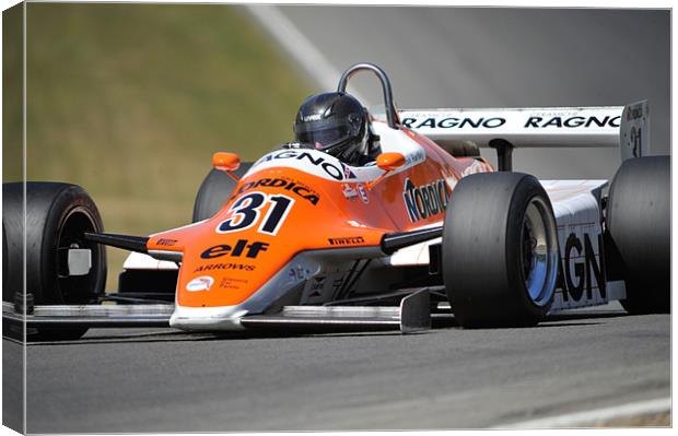 Steve Hartley - Arrows A4 Canvas Print by SEAN RAMSELL