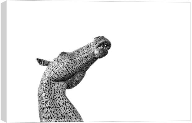 The Kelpies Canvas Print by DiFigiano Photography