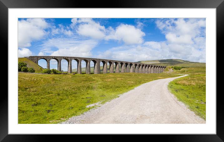 Pathway to Ribblehead Viaduct Framed Mounted Print by Jason Wells