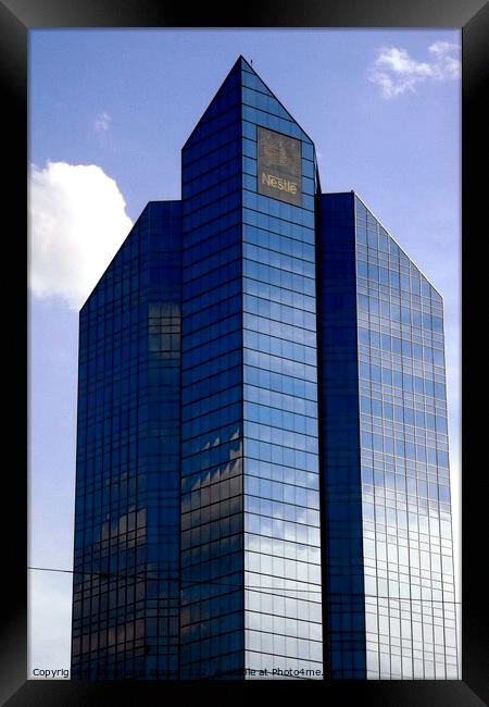Nestle Building in Toronto, ON Framed Print by Stephanie Moore