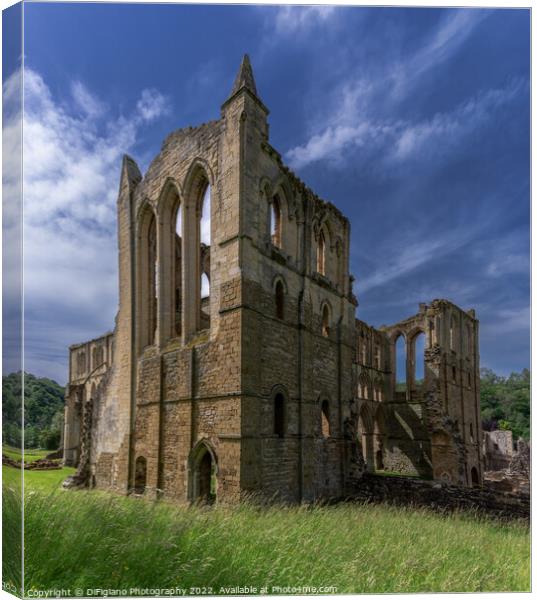 Rievaulx Abbey Canvas Print by DiFigiano Photography