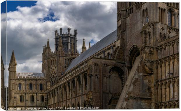 Ely Cathedral Canvas Print by DiFigiano Photography