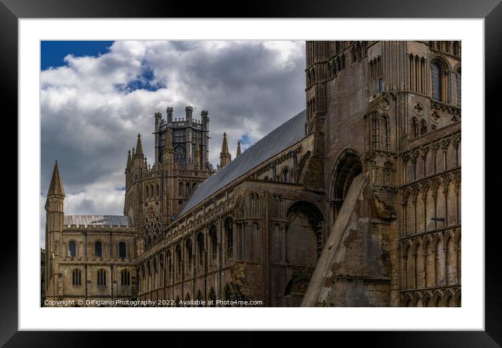 Ely Cathedral Framed Mounted Print by DiFigiano Photography