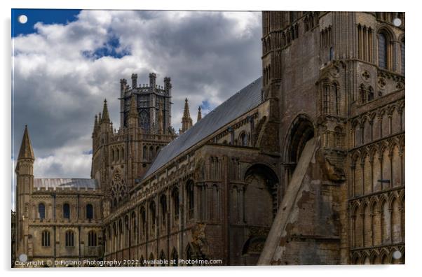 Ely Cathedral Acrylic by DiFigiano Photography