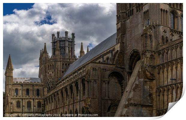 Ely Cathedral Print by DiFigiano Photography
