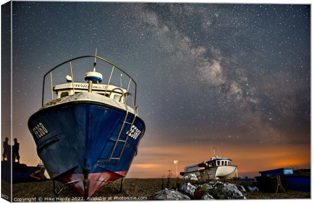 Do boats dream? Canvas Print by Mike Hardy