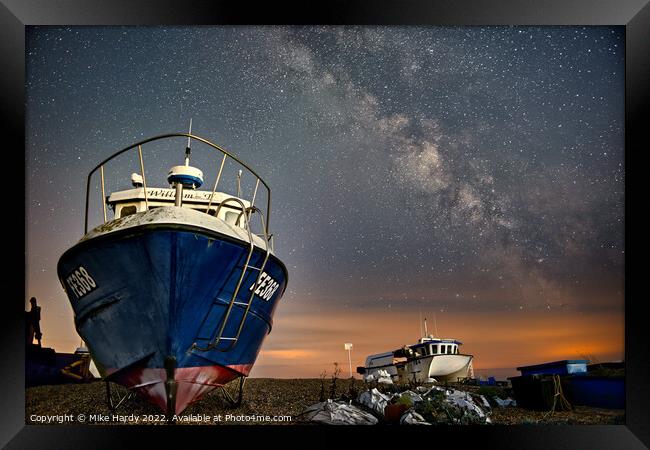 Do boats dream? Framed Print by Mike Hardy