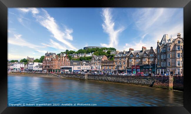 Oban Waterfront Framed Print by RJW Images