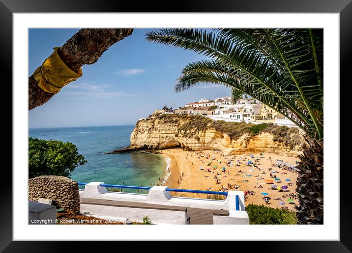 Carvoeiro Algarve Portugal Framed Mounted Print by RJW Images