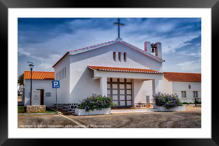 Serene Beauty of Ermida Church Framed Mounted Print by RJW Images