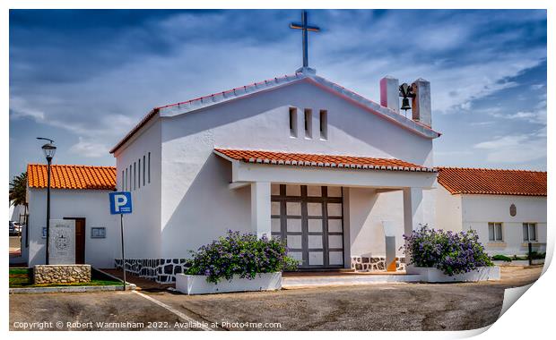 Serene Beauty of Ermida Church Print by RJW Images