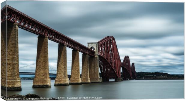 The Forth Bridge Canvas Print by DiFigiano Photography