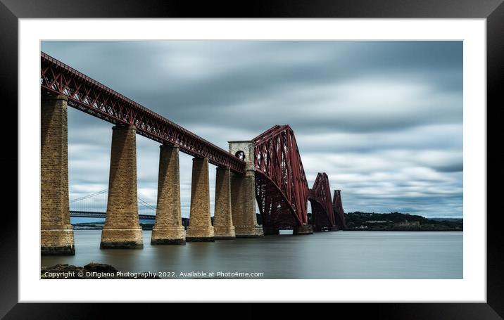 The Forth Bridge Framed Mounted Print by DiFigiano Photography