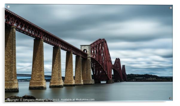 The Forth Bridge Acrylic by DiFigiano Photography