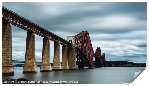 The Forth Bridge Print by DiFigiano Photography