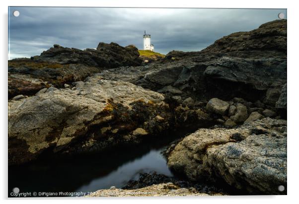 Elie Lighthouse Acrylic by DiFigiano Photography