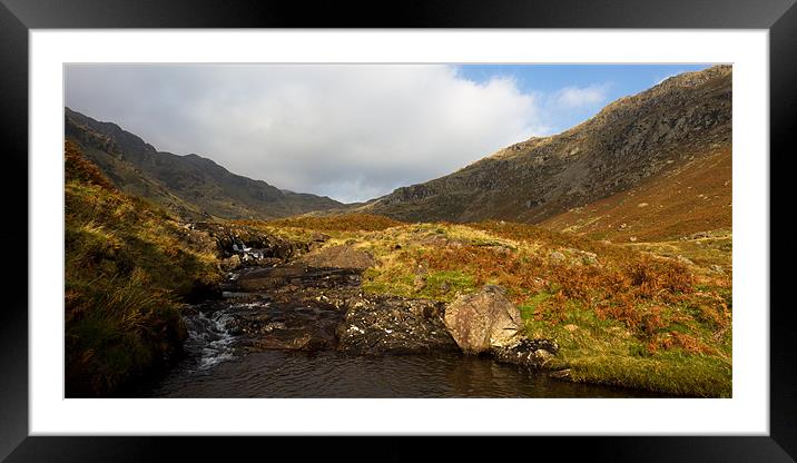 Far Easedale - Lake District Framed Mounted Print by Simon Wrigglesworth