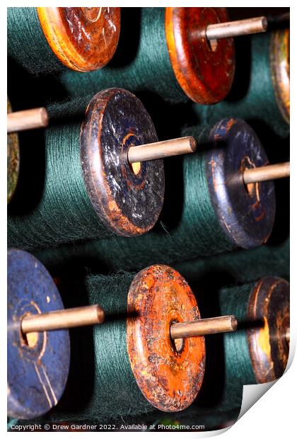 Weaving Loom Print by Drew Gardner