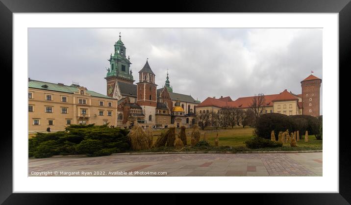 Wawel Castle Complex Krakow Framed Mounted Print by Margaret Ryan