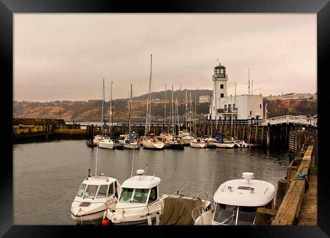 Scarborough - North Yorkshire Framed Print by Trevor Kersley RIP