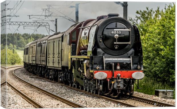 The Duchess of Sutherland Canvas Print by Dave Hudspeth Landscape Photography