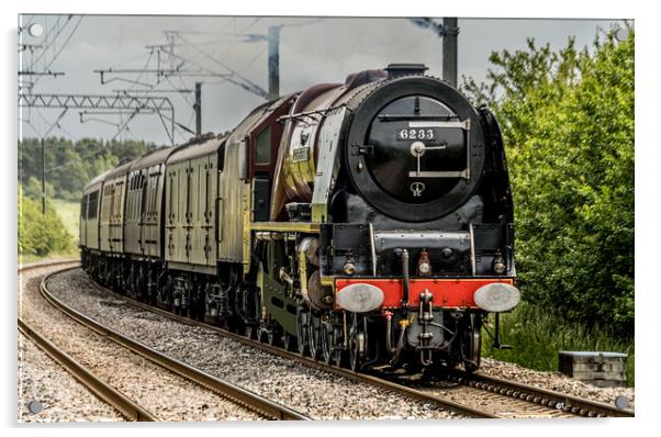 The Duchess of Sutherland Acrylic by Dave Hudspeth Landscape Photography