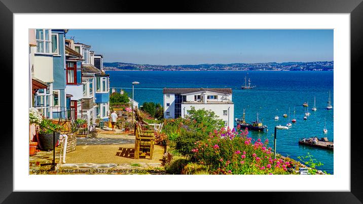 A Brixham View  Framed Mounted Print by Peter F Hunt