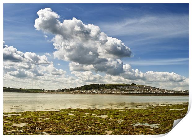 Clouds Print by Dave Wilkinson North Devon Ph